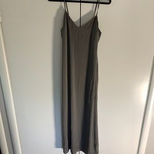 Metallic Slip Dress